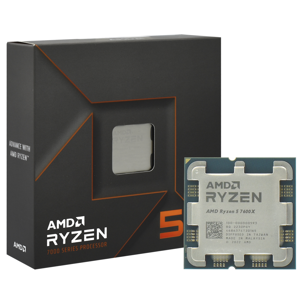 Procesador AMD Ryzen 5 7600X Socket AM5 4.7GHz 38MB