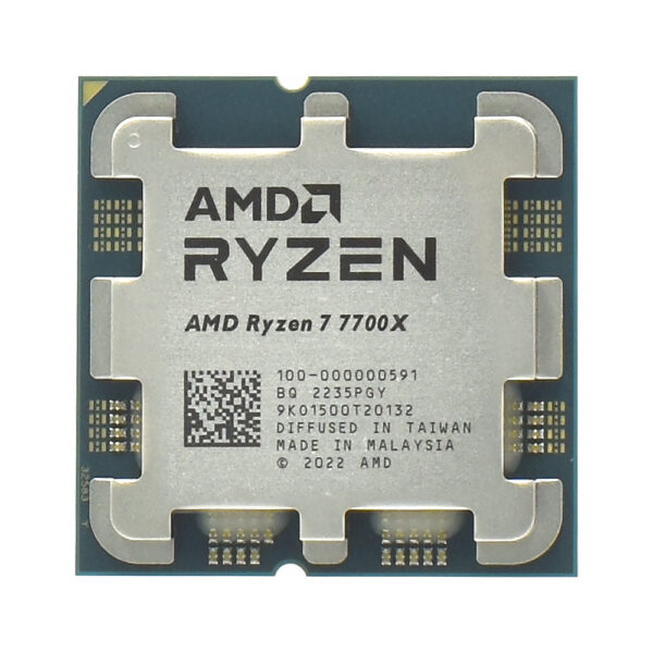 Procesador AMD Ryzen 7 7700X Socket AM5 4.5GHz 40MB