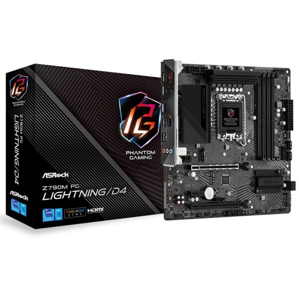 Placa Madre ASRock Z790M PG Lightning D4 Socket LGA 1700 DDR4