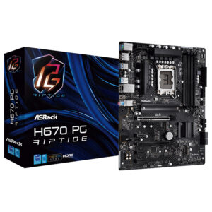 Placa Madre ASRock H670 PG Riptide Socket LGA 1700 DDR4