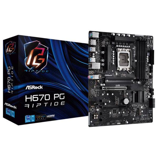 Placa Madre ASRock H670 PG Riptide Socket LGA 1700 DDR4