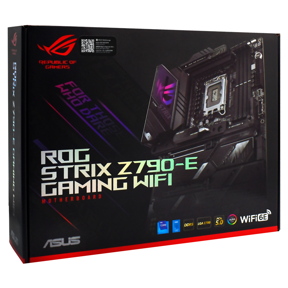 Placa Madre ASUS ROG Strix Z790-E Gaming Wi-Fi Socket LGA 1700 DDR5