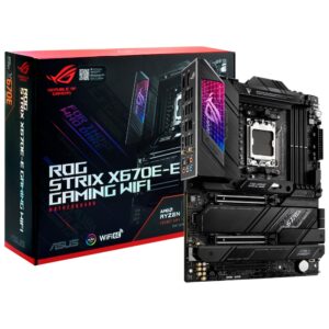 Placa Madre ASUS ROG Strix X670E-E Gaming Wi-Fi Socket AM5 DDR5