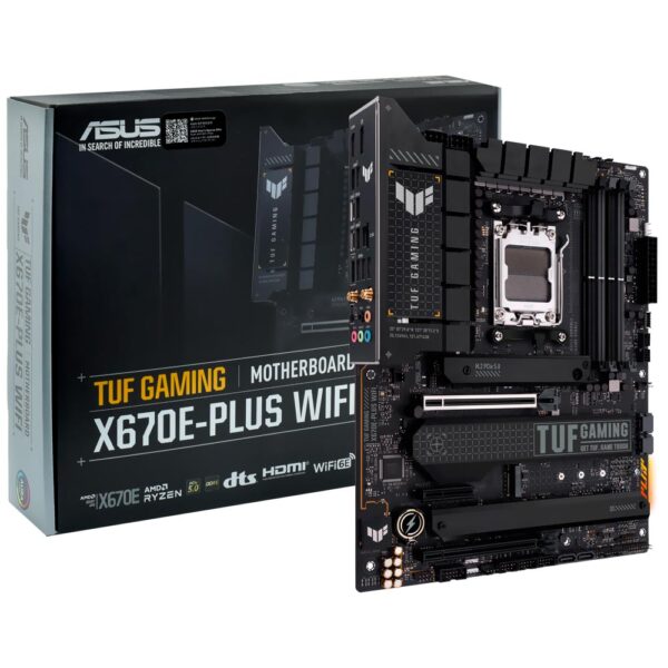 Placa Madre ASUS TUF Gaming X670E-PLUS Wi-Fi Socket AM5 DDR5