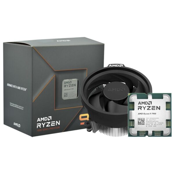 Procesador AMD Ryzen 9 7900 Socket AM5 3.7GHz 76MB
