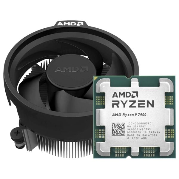 Procesador AMD Ryzen 9 7900 Socket AM5 3.7GHz 76MB