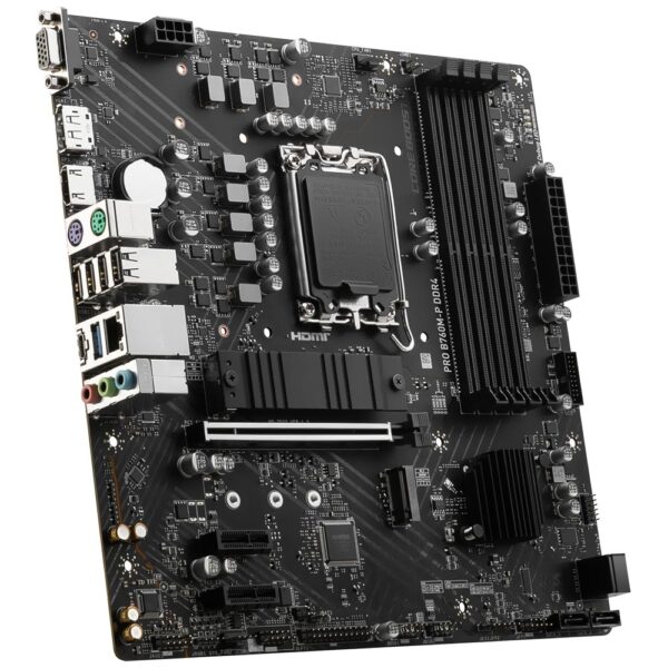 Placa Madre MSI Pro B760M-P DDR4 Socket LGA 1700 VGA DDR4