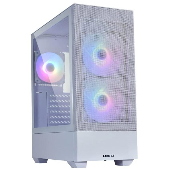 Gabinete Gamer Lian Li Lancool 205 Mesh C ATX 3 Cooler ARGB Blanco