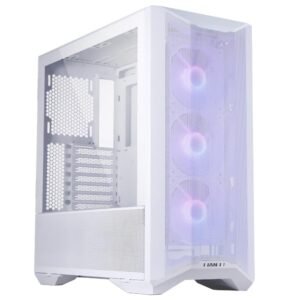 Gabinete Gamer Lian Li Lancool Ii Mesh C ATX 3 Cooler ARGB Blanco