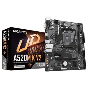 Placa Madre Gigabyte A520M K V2 Socket AM4 VGA DDR4