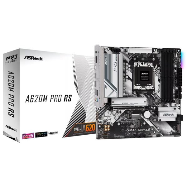 Placa Madre ASRock A620M Pro RS Socket AM5 DDR5