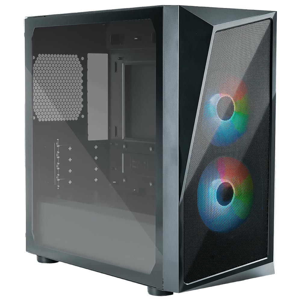 Gabinete Gamer Cooler Master CMP 320 Mid Tower 2 Cooler ARGB Negro (CP320-KGNN-S00)