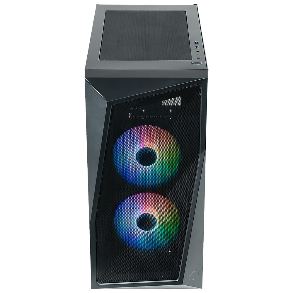 Gabinete Gamer Cooler Master CMP 320 Mid Tower 2 Cooler ARGB Negro (CP320-KGNN-S00)