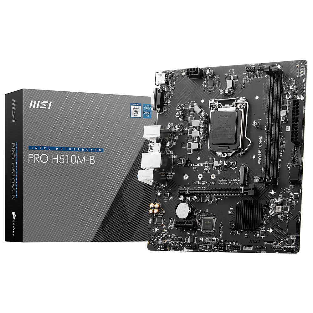Placa Madre MSI Pro H510M-B Socket LGA 1200 VGA DDR4