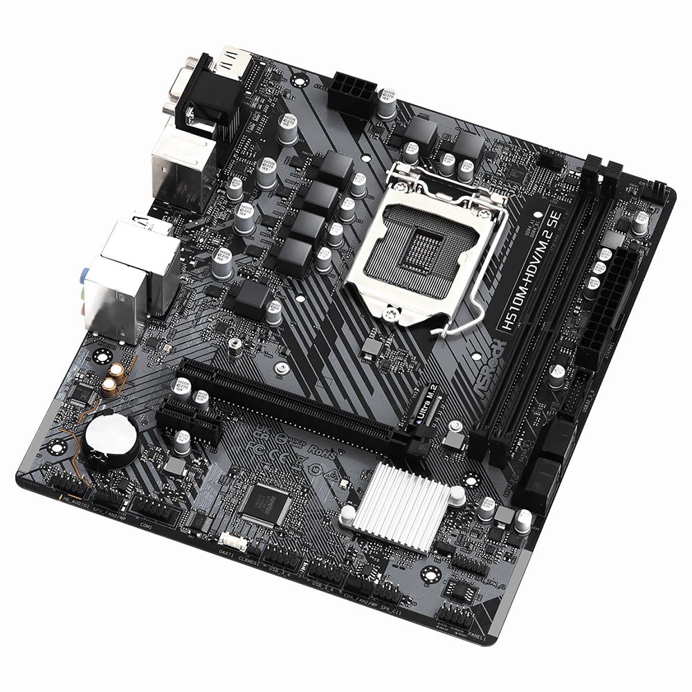 Placa Madre ASRock H510M-HDV M.2 SE Socket LGA 1200 DDR4