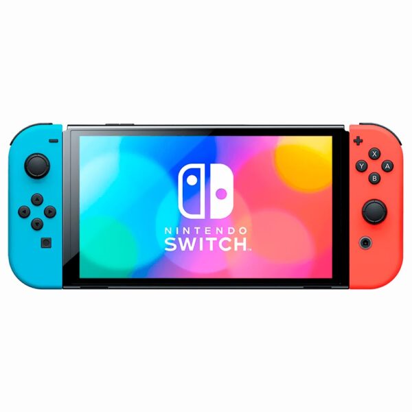 Consola Nintendo Switch 64GB Oled Azul Rojo Neon (Japonés) (HEG-S-KABAA)