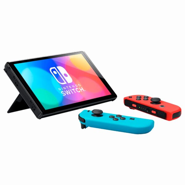 Consola Nintendo Switch 64GB Oled Azul Rojo Neon (Japonés) (HEG-S-KABAA)