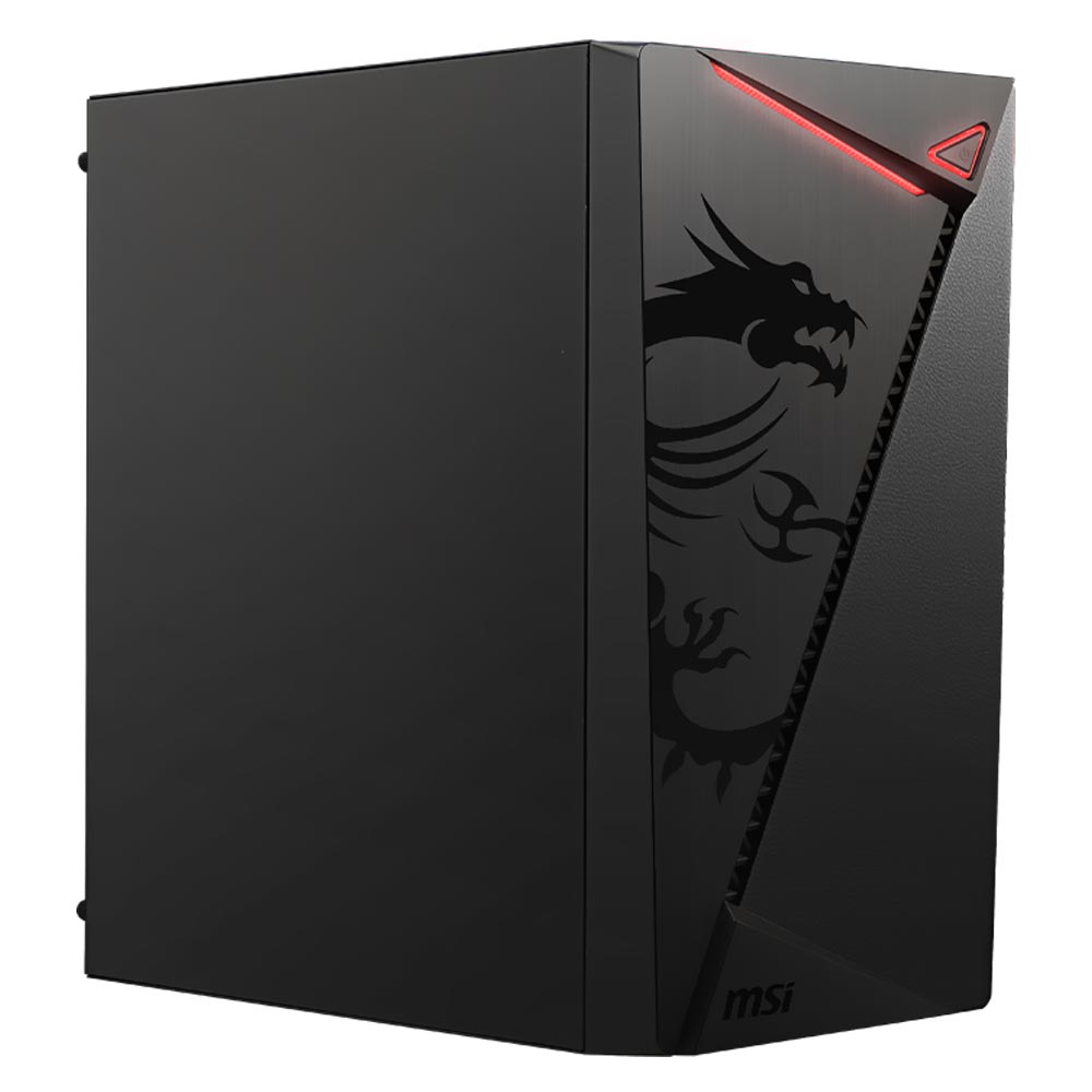 Gabinete Gamer MSI Mag Shield M301 Micro ATX Tower 1 Cooler Negro
