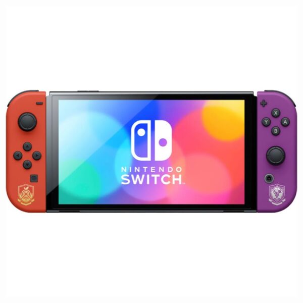 Consola Nintendo Switch 64GB Pokemon Oled Naranja Morado (Japonés) (HEG-S-KEAAA)