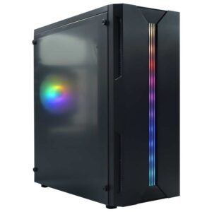Gabinete Linkworld VC-08A01 Mini ATX 1 Cooler Negro