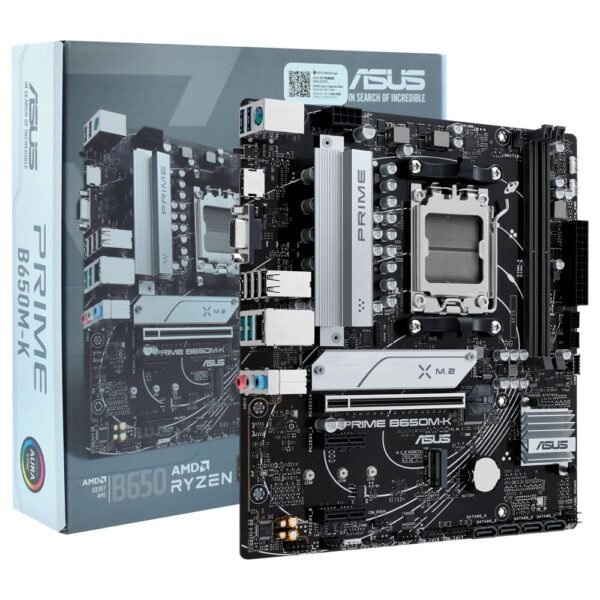Placa Madre ASUS Prime B650M-K Socket AM5 VGA DDR5