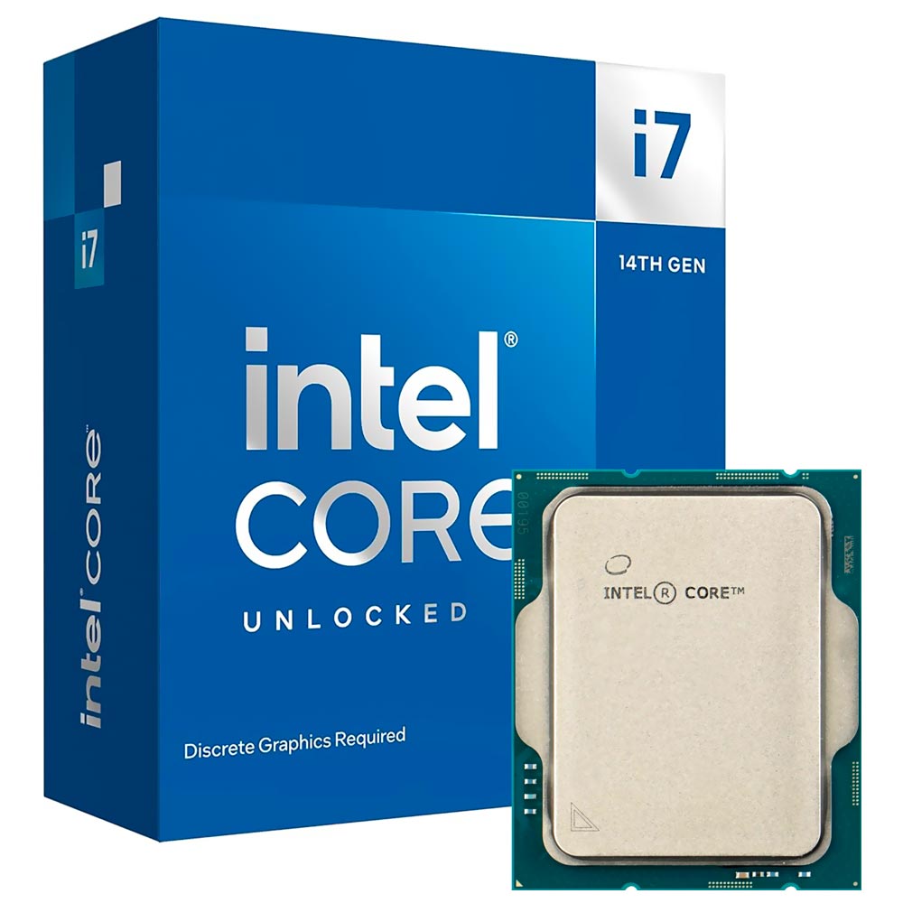 Procesador Intel Core i7 14700KF Socket LGA 1700 5.6GHz 33MB