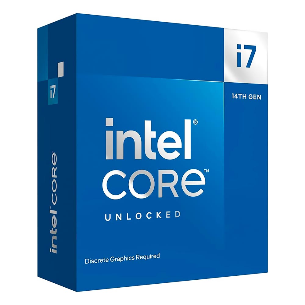 Procesador Intel Core i7 14700KF Socket LGA 1700 5.6GHz 33MB