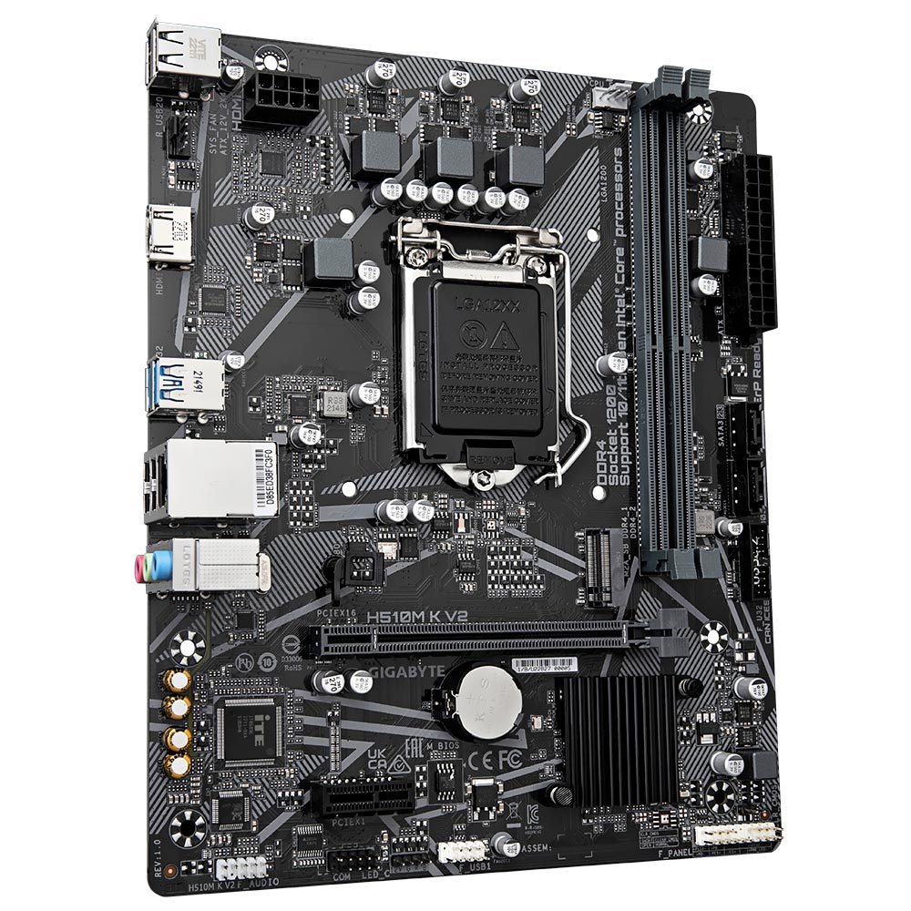 Placa Madre Gigabyte H510M K V2 Socket LGA 1200 DDR4