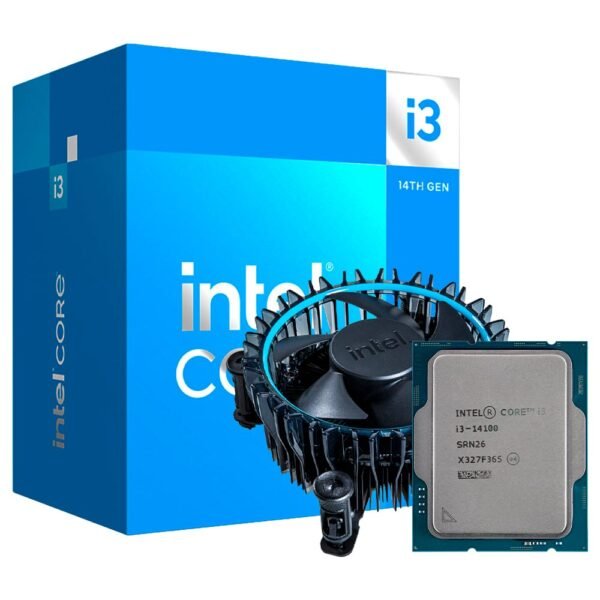 Procesador INTEL CORE I3 14100 Socket LGA 1700 3.5GHZ 12MB