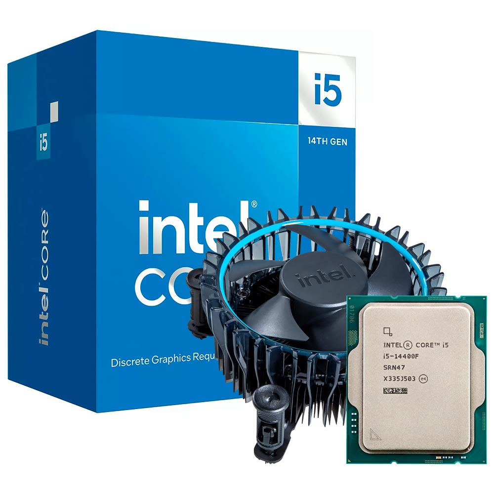 Procesador Intel Core i5 14400F Socket LGA 1700 2.5GHz 20MB