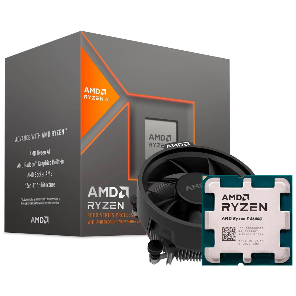 Procesador AMD Ryzen 5 8600G Socket AM5 4.3GHz 22MB