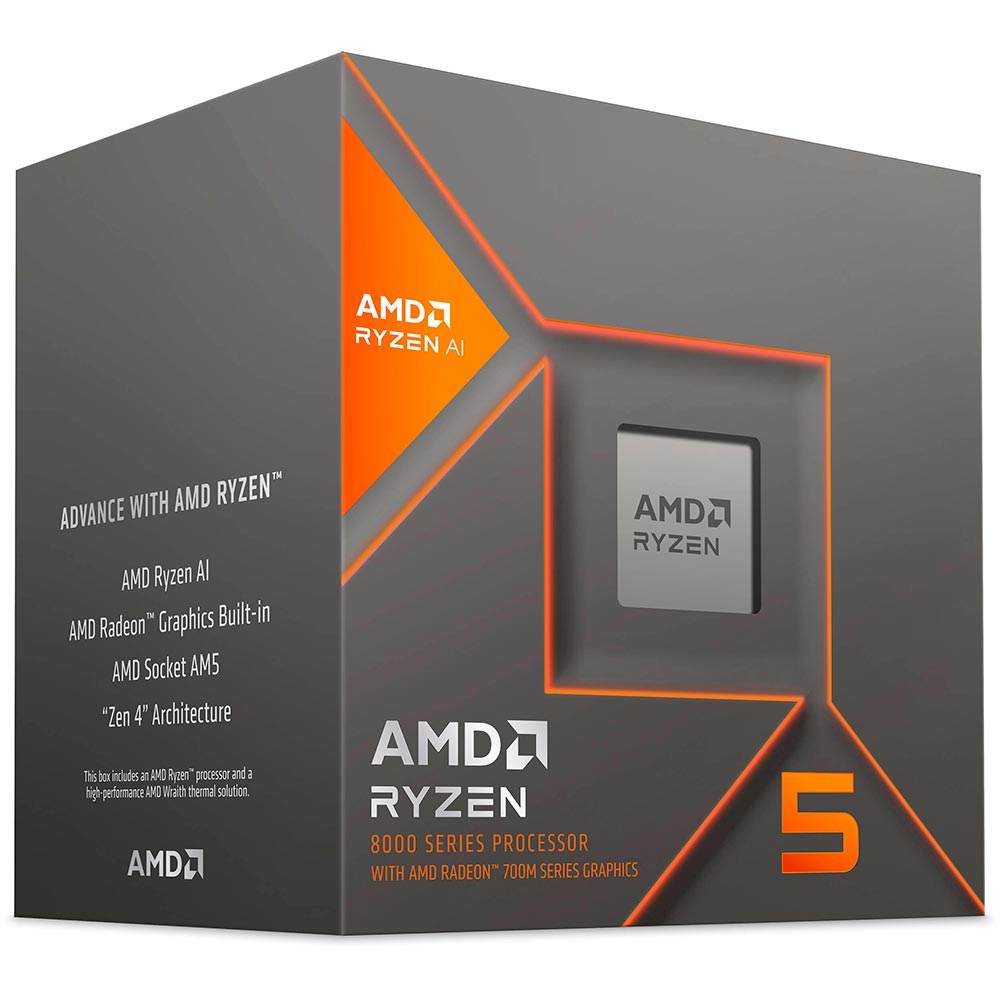 Procesador AMD Ryzen 5 8600G Socket AM5 4.3GHz 22MB