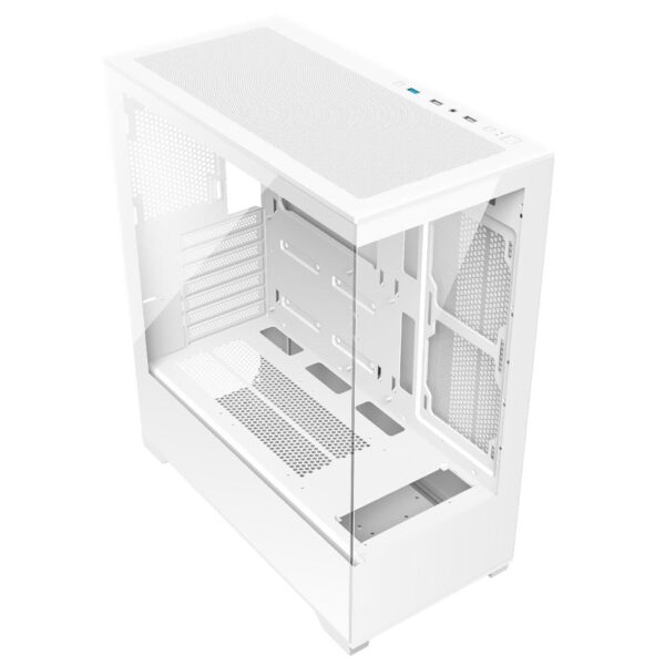 Gabinete Gamer Mtek MCG-AIR01-W Mid Tower 1 Cooler RGB Blanco
