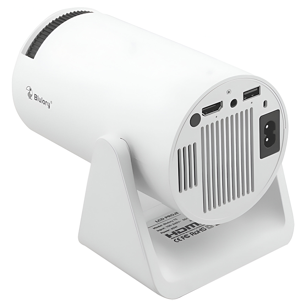 Proyector Blulory Mini LED T5 1200 Lumens Blanco