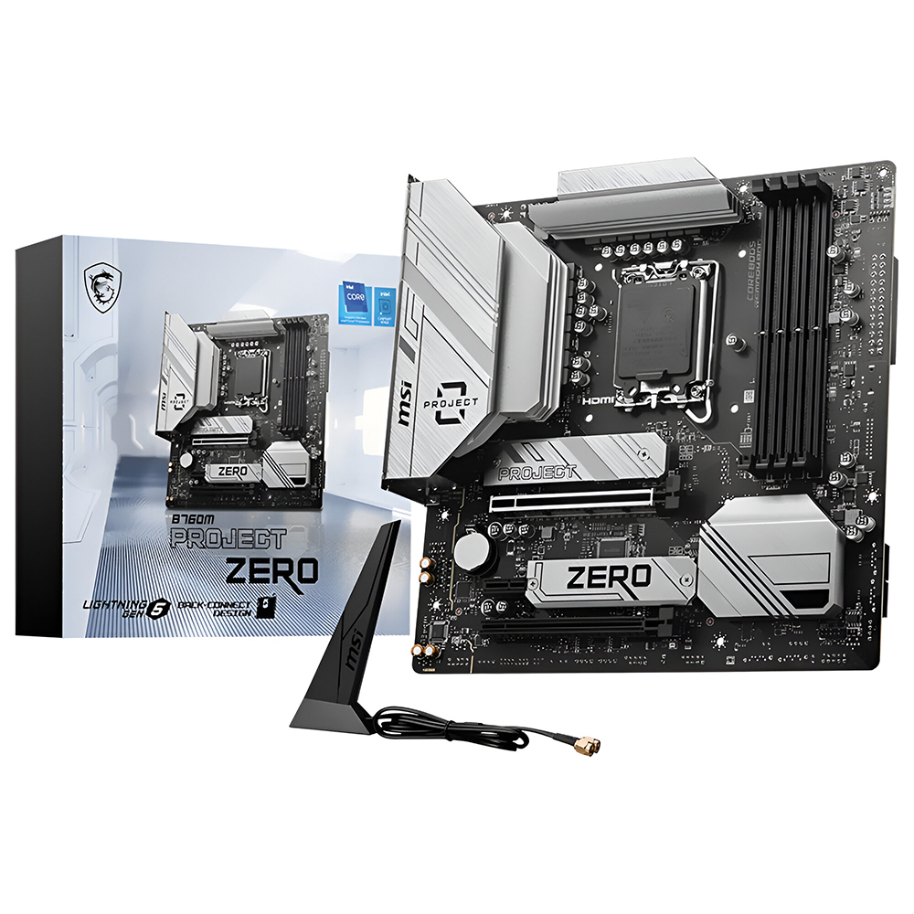 Placa Madre MSI B760M Project Zero Socket LGA 1700 DDR5
