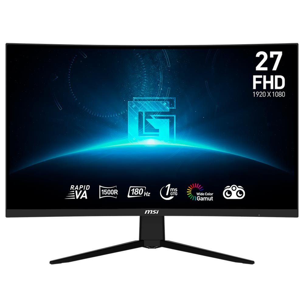 Monitor Gamer MSI G27C3F 27" Full HD LED Curvo 180Hz 1Ms Negro