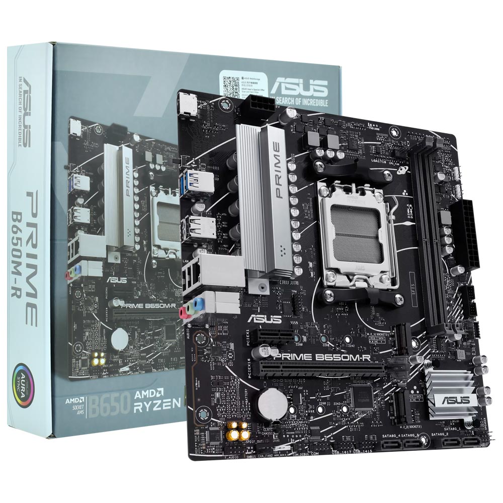 Placa Madre ASUS Prime B650M-R Socket AM5 DDR5