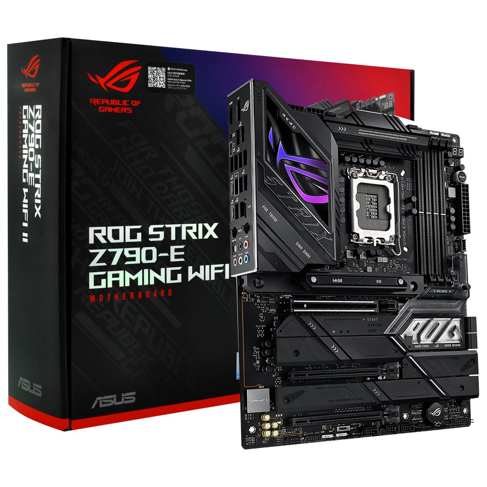 Placa Madre ASUS ROG Strix Z790-E Gaming Wi-Fi II Socket LGA 1700 DDR5