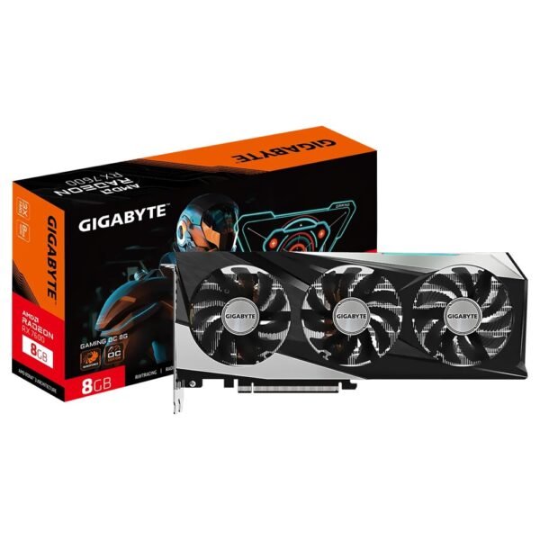 Tarjeta Gráfica GIGABYTE Gaming OC Wf 8 GB Radeon RX 7600 GDDR6-GV-R7 6GAMING OC-8GD