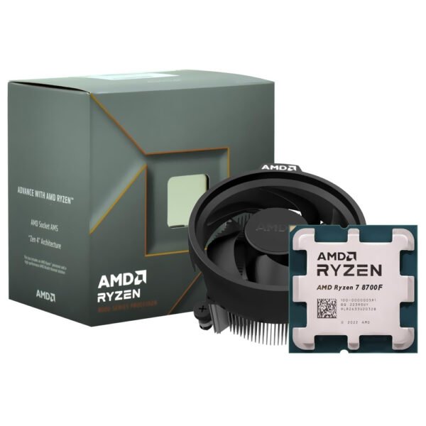 Procesador AMD RYZEN 7 8700F Socket AM5 5.0GHZ 24MB