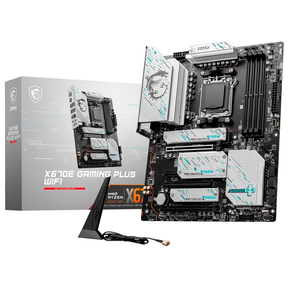 Placa Madre MSI X670E Gaming Plus Wi-Fi Socket AM5 DDR5