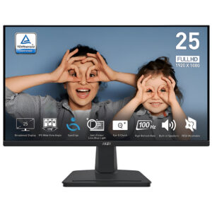 Monitor MSI Pro MP251 25" Full HD IPS 100Hz 1Ms Negro