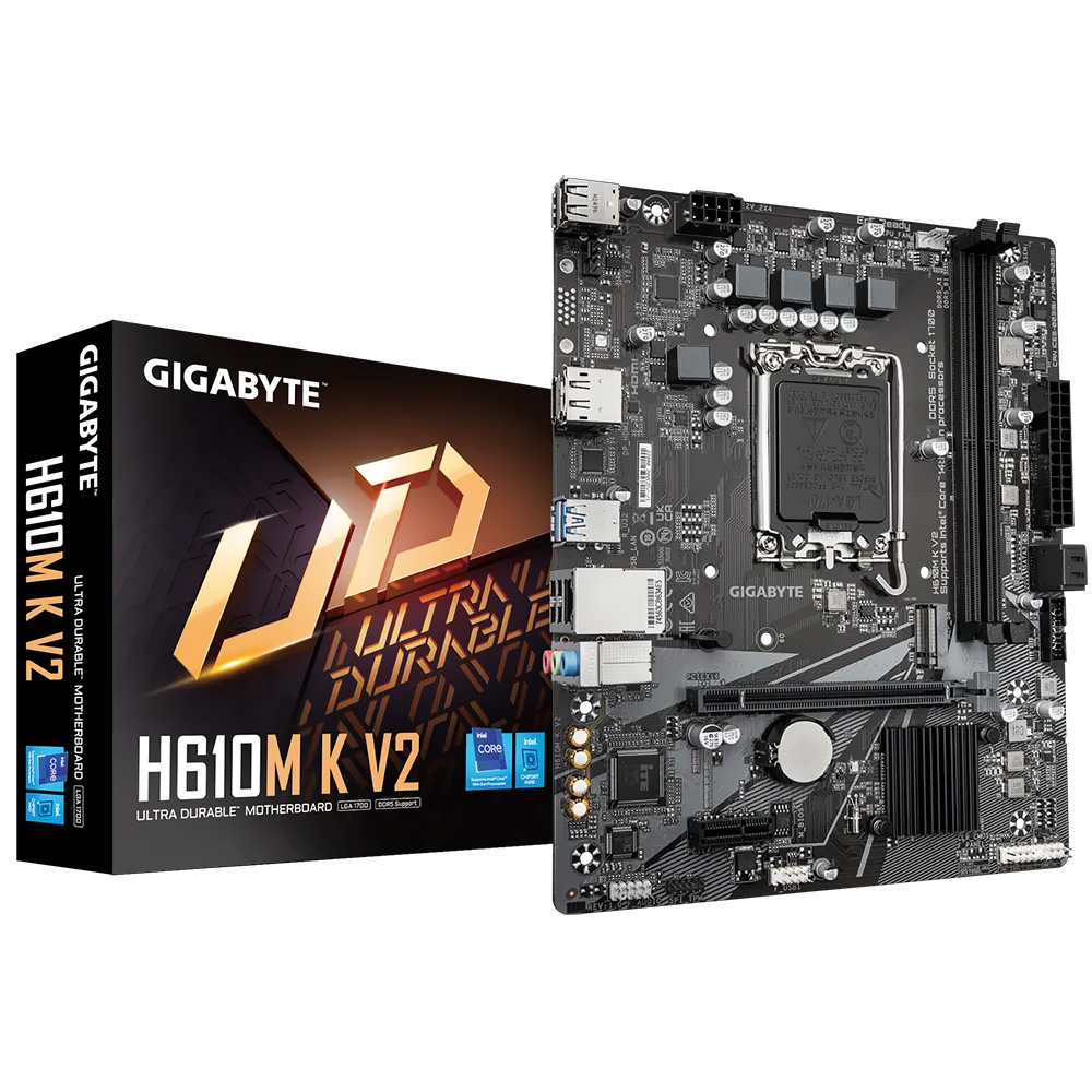 Placa Madre Gigabyte H610M K V2 Socket LGA 1700 DDR5