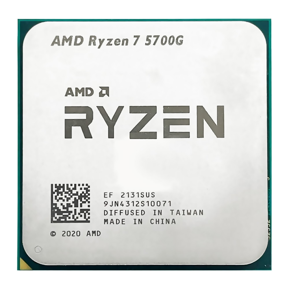 Procesador AMD Ryzen 7 5700G Socket AM4 4.6GHz 20MB