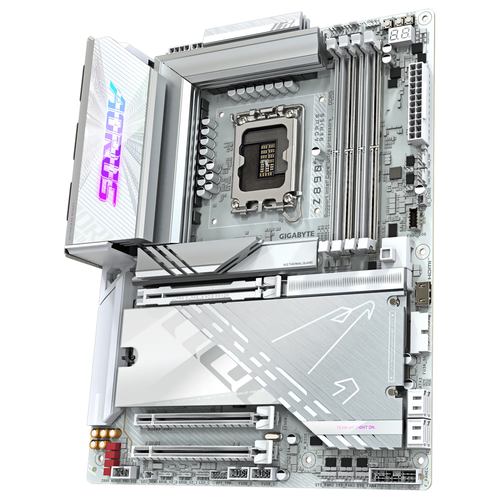 Placa Madre Gigabyte Z890 AORUS Pro Ice Socket LGA 1851 DDR5