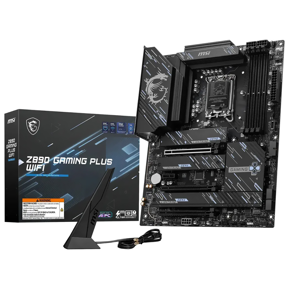 Placa Madre MSI Z890 Gaming Plus Wi-Fi Socket LGA 1851 DDR5