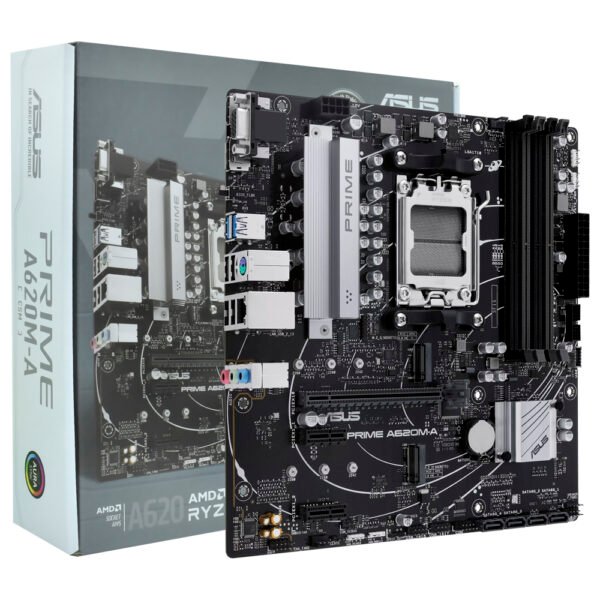 Placa Madre ASUS Prime A620M-A-CSM Socket AM5 DDR5