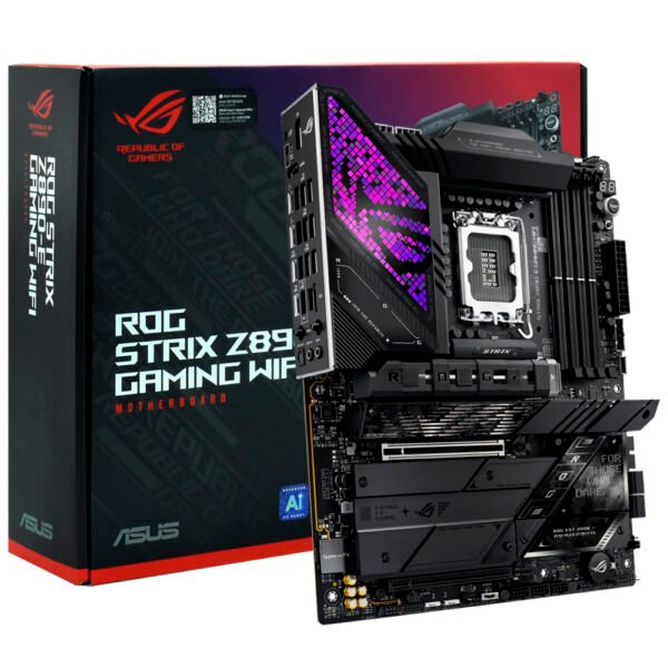 Placa Madre ASUS Rog Strix Z890-E Gaming WI-FI Socket LGA 1851 DDR5