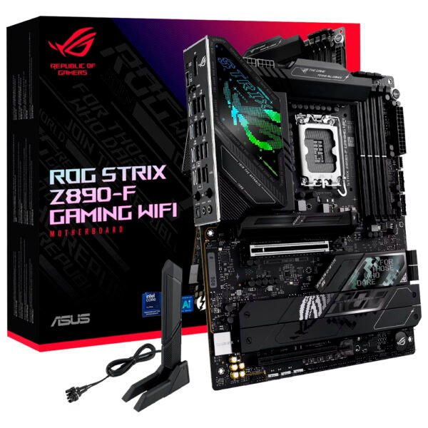Placa Madre ASUS Rog Strix Z890-F Gaming WI-FI Socket LGA 1851 DDR5