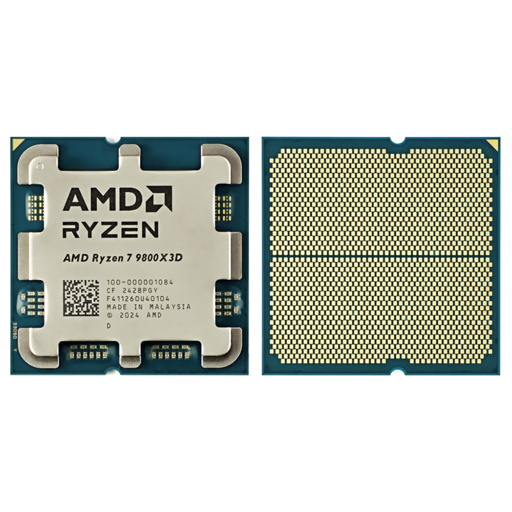 Procesador AMD Ryzen 7 9800X3D Socket AM5 5.2 104MB
